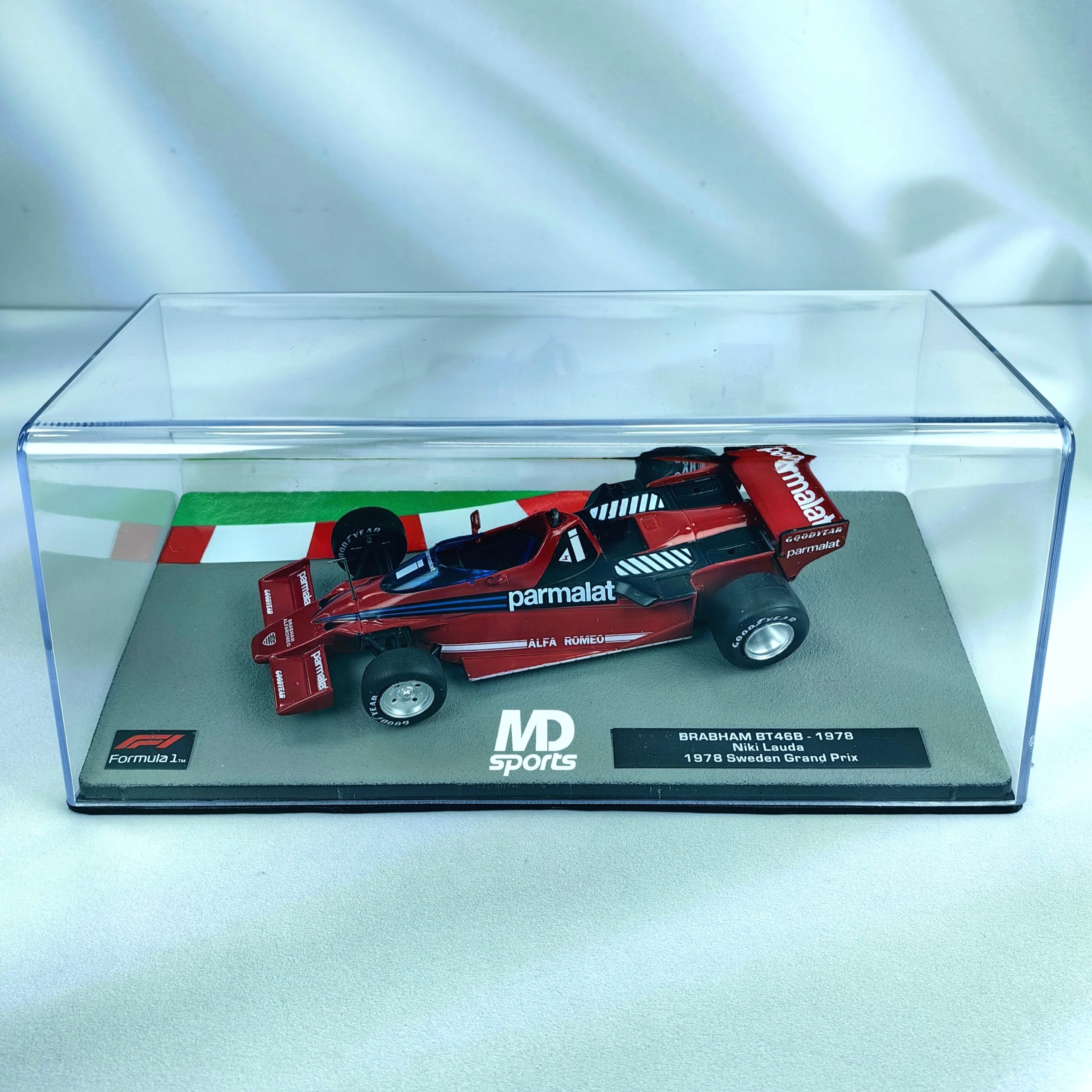 Brabham BT46b 1978 #1 Niki Lauda Caja Acrilica Altaya 1:43