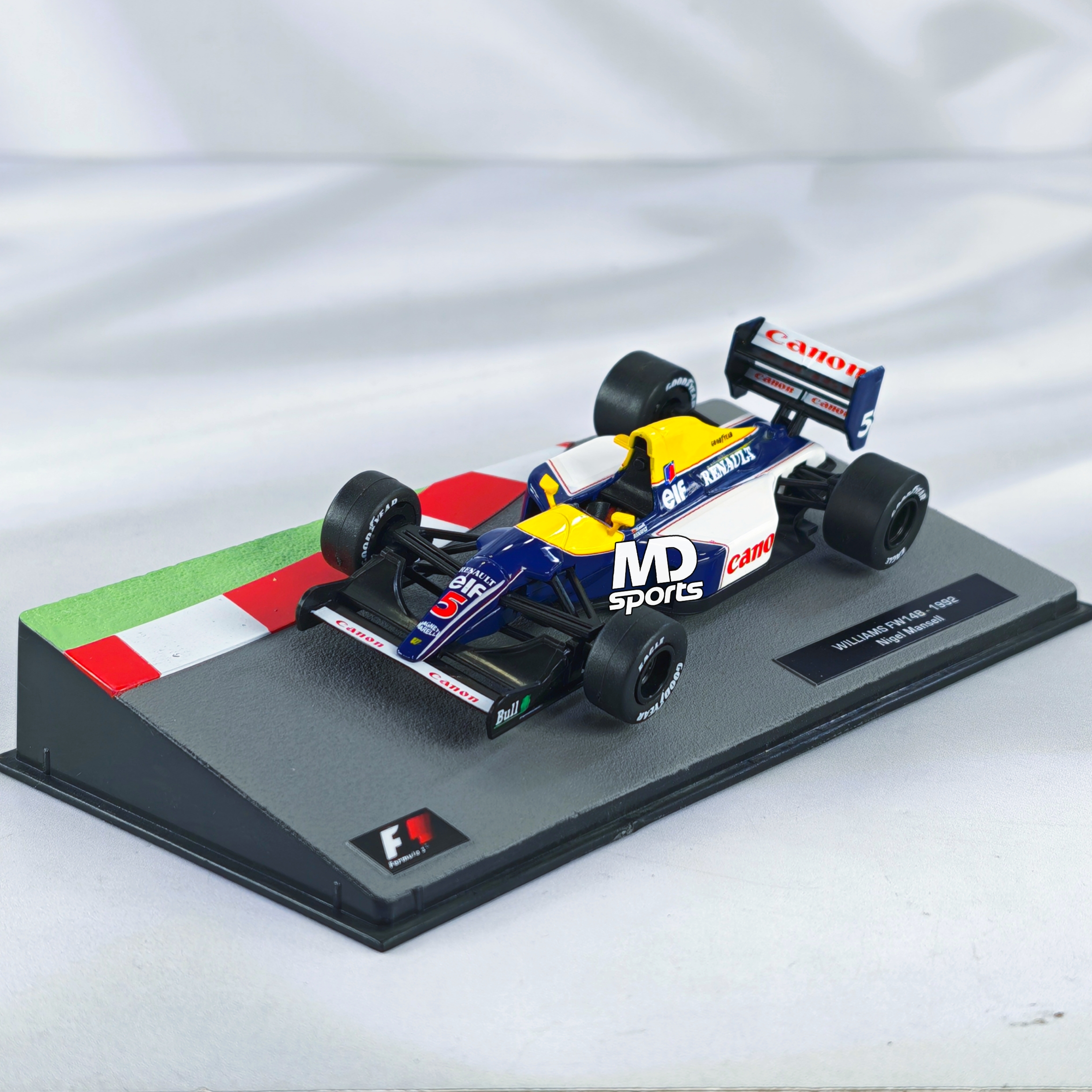 Williams FW14b 1992 #5 Nigel Mansell Caja Acrilica Altaya 1:43