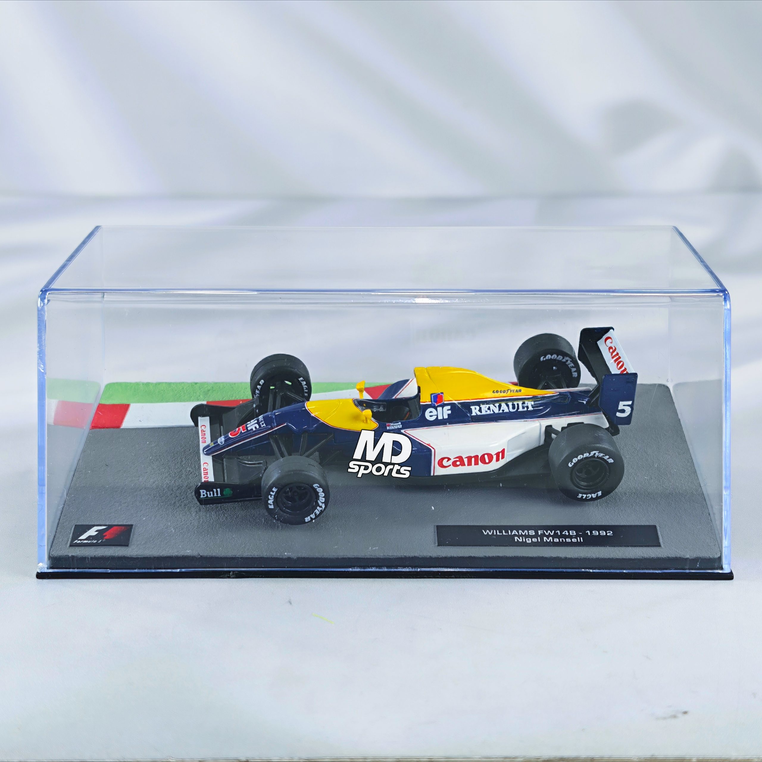 Williams FW14b 1992 #5 Nigel Mansell Caja Acrilica Altaya 1:43