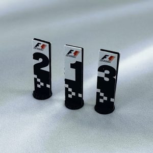 Letrero Pitboard Podium F1 Escala 1:43
