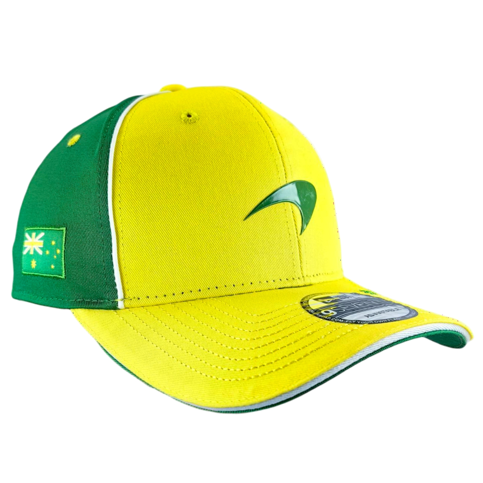 Gorro Mclaren Oscar Piastri GP Australia 2025 Amarillo/Verde