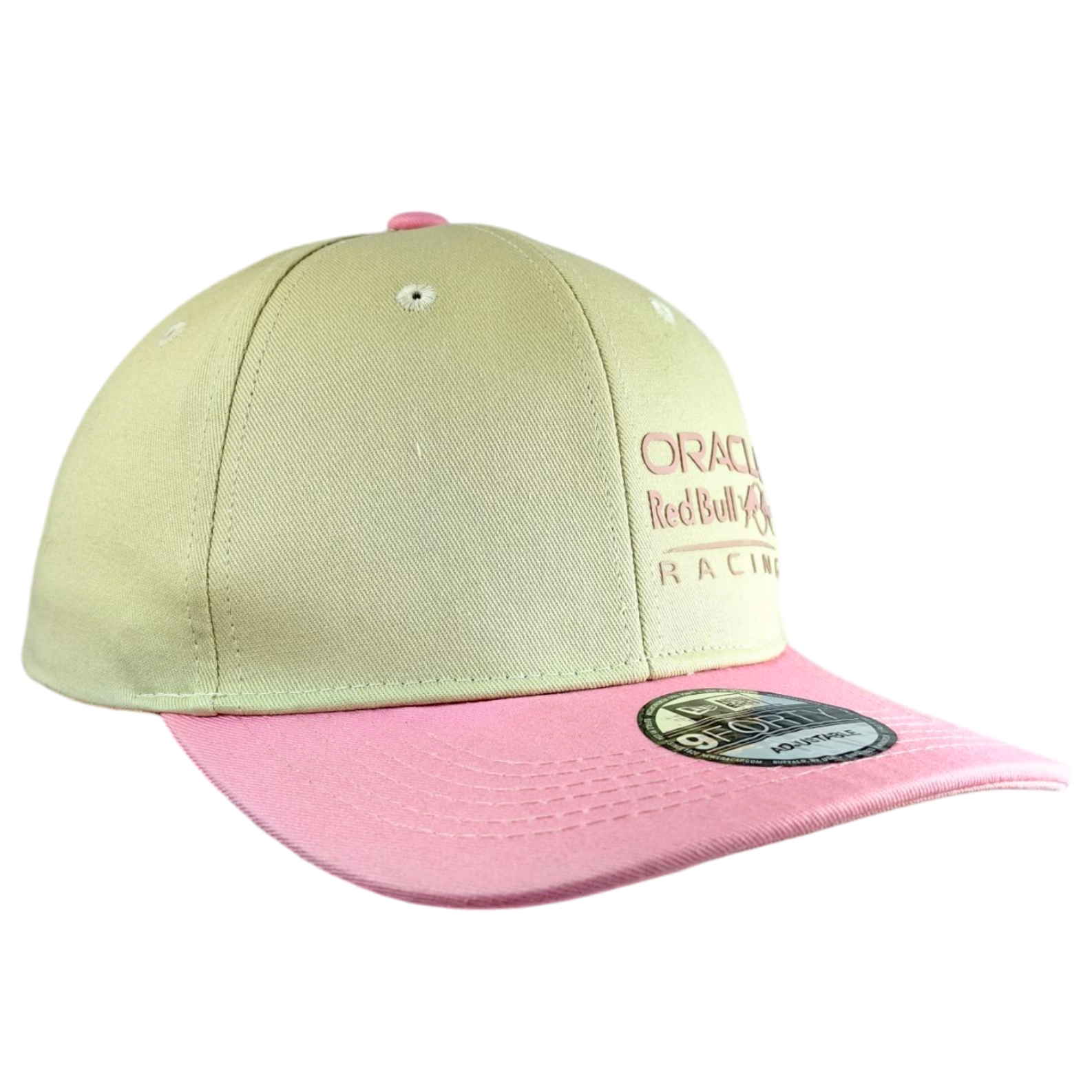 Gorro RedBull Logo 2024 Rosa/Crema