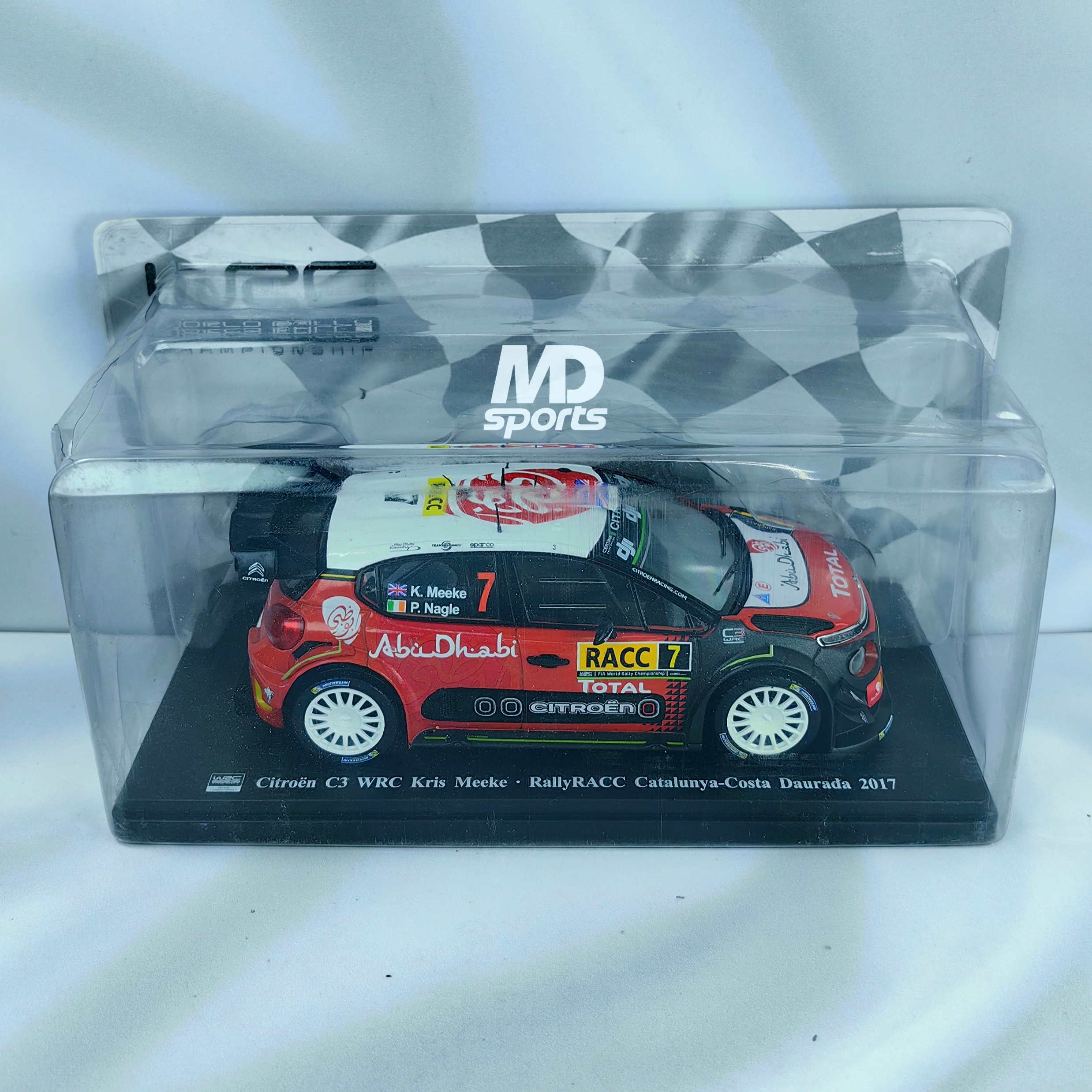Citroen C3 WRC Catalunya 2017 #7 K.Meeke – P.Nagle Edicola 1:24