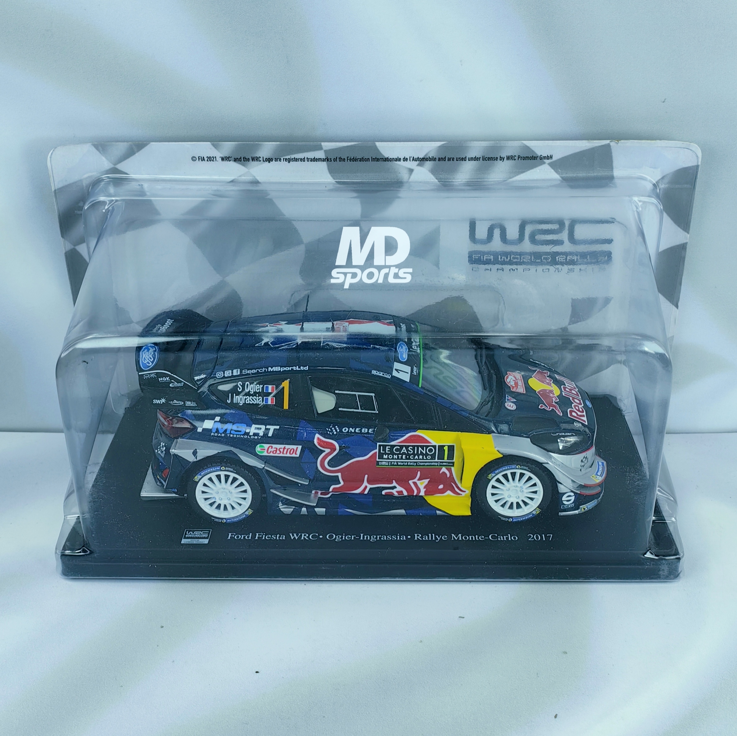 Ford Fiesta WRC Monte Carlo 2017 #1 S.Ogier – J.Ingrassia Edicola 1:24