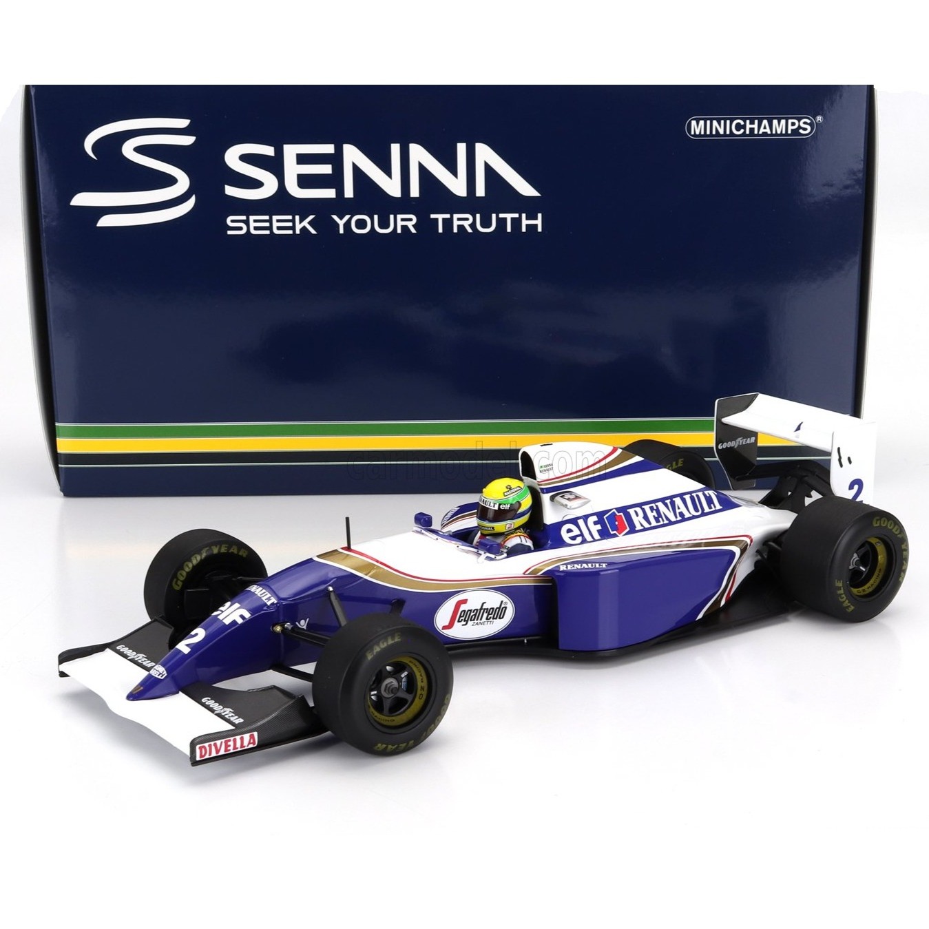 Williams FW16 GP San Marino 1994 #2 Ayrton Senna Minichamps 1:18
