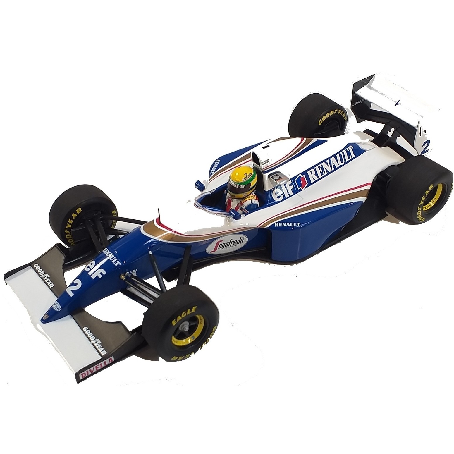Williams FW16 GP San Marino 1994 #2 Ayrton Senna Minichamps 1:18