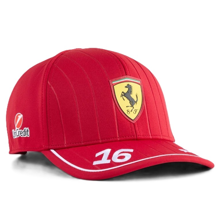 Gorro Puma Oficial Scuderia Ferrari HP Charles Leclerc 2025