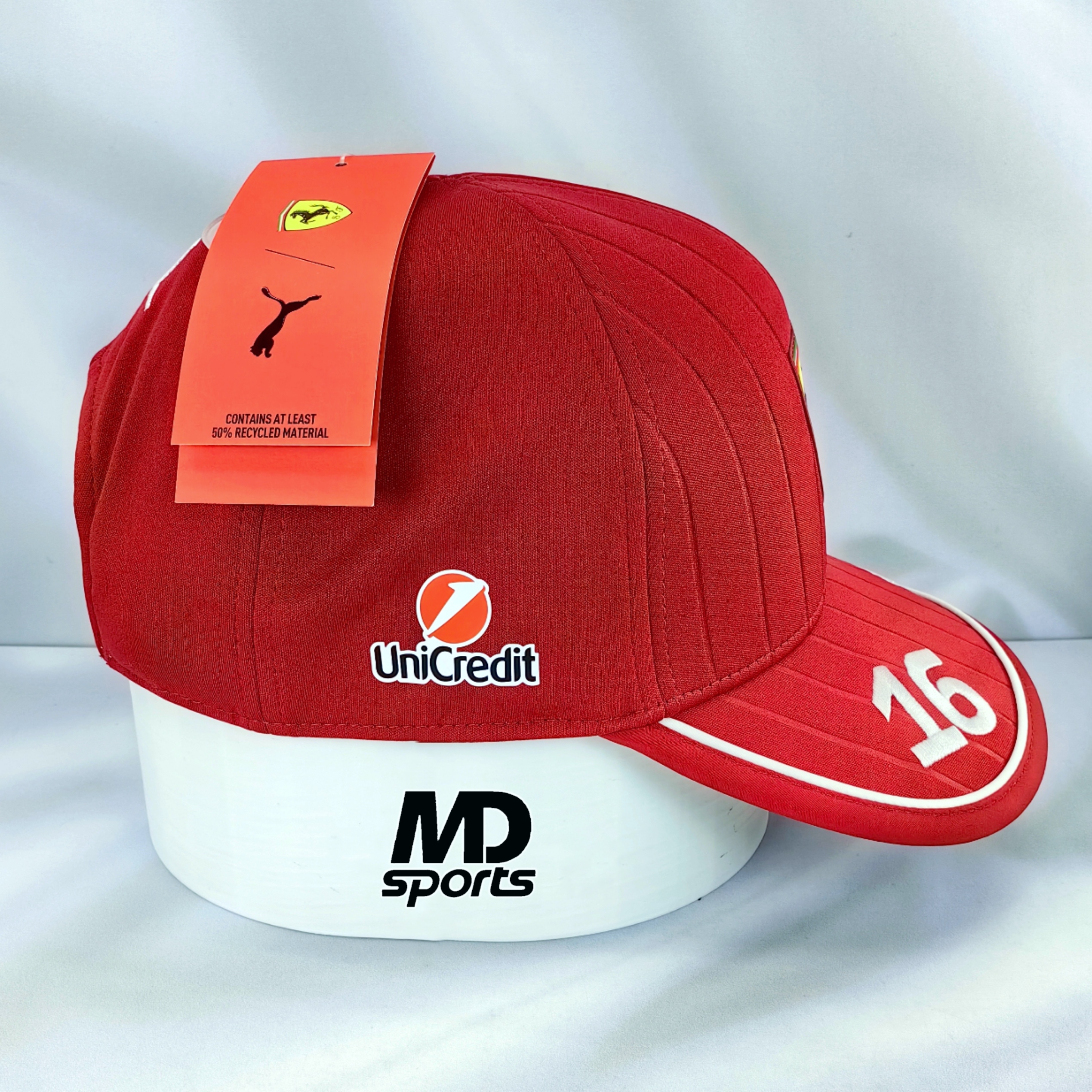 Gorro Puma Oficial Scuderia Ferrari HP Charles Leclerc 2025 - Imagen 4