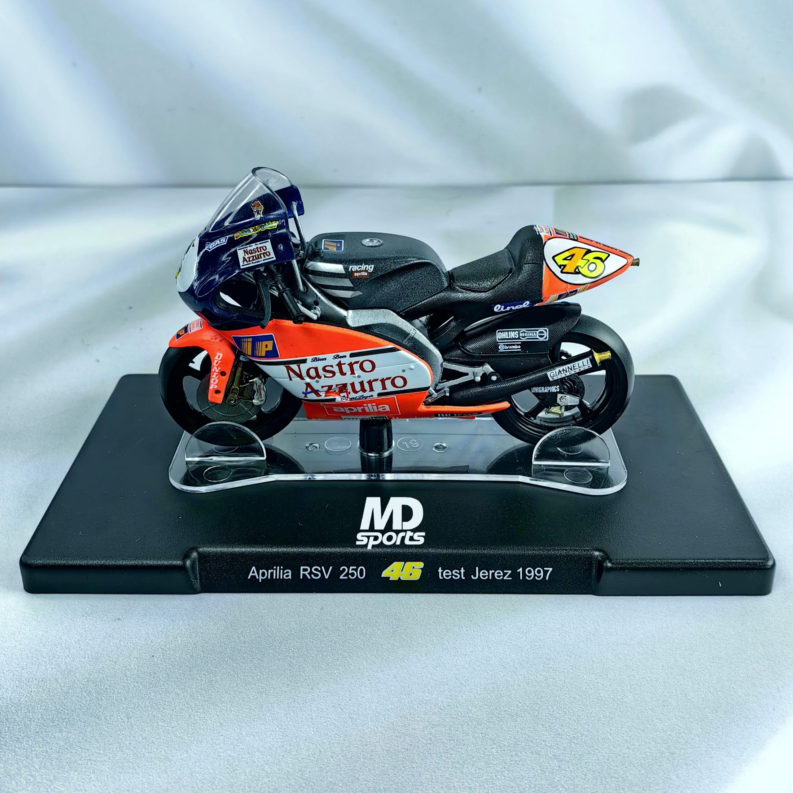 Moto GP Aprilia RSV 250 1997 #46 Valentino Rossi 1:18
