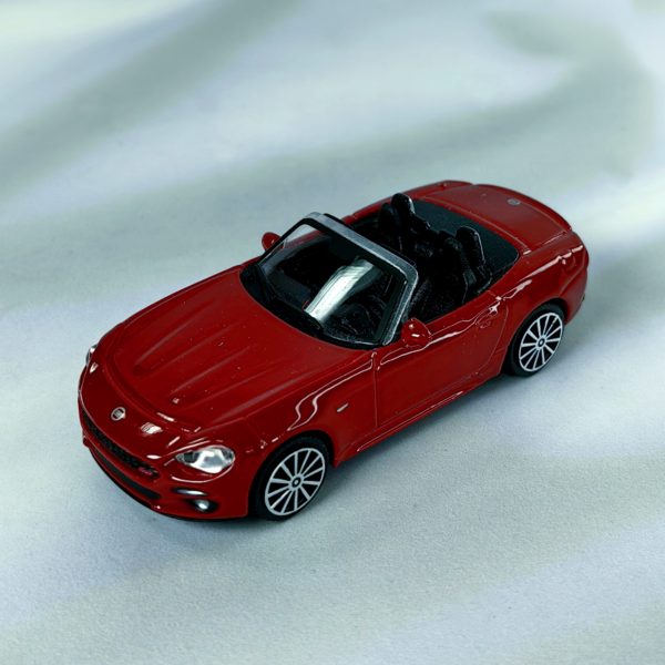 Deportivo Fiat 124 Spider Burago Street 1:43 - Imagen 3