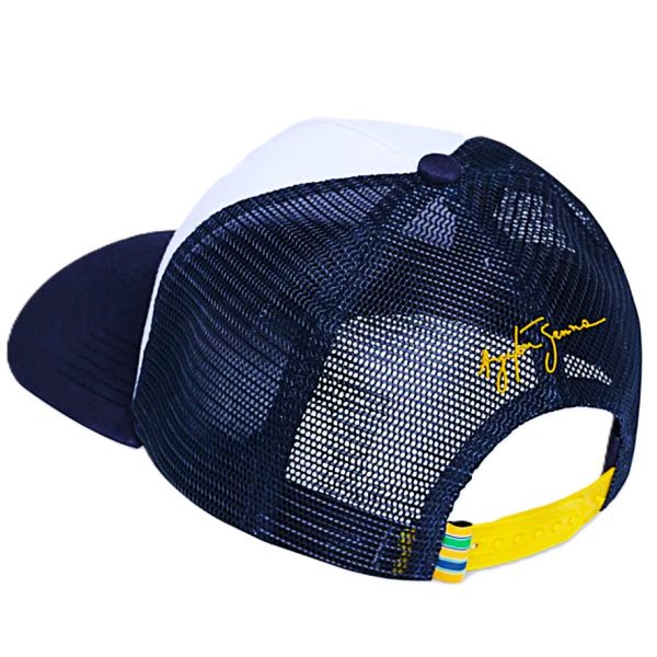 Gorro Jockey Oficial SS Ayrton Senna Trucker Edition - Imagen 3