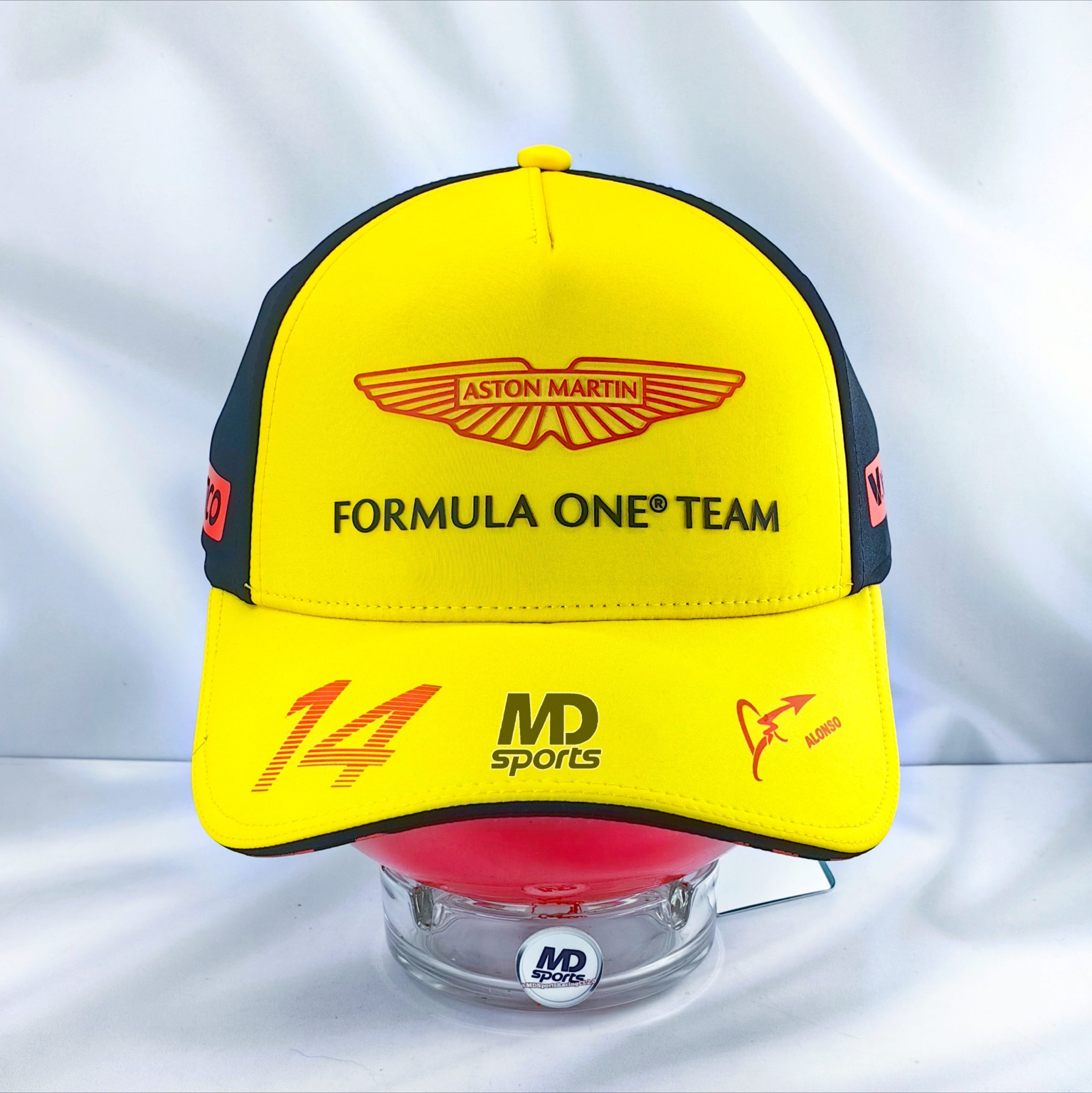 Gorro Stichd Oficial Aston Martin Fernando Alonso GP España 2025