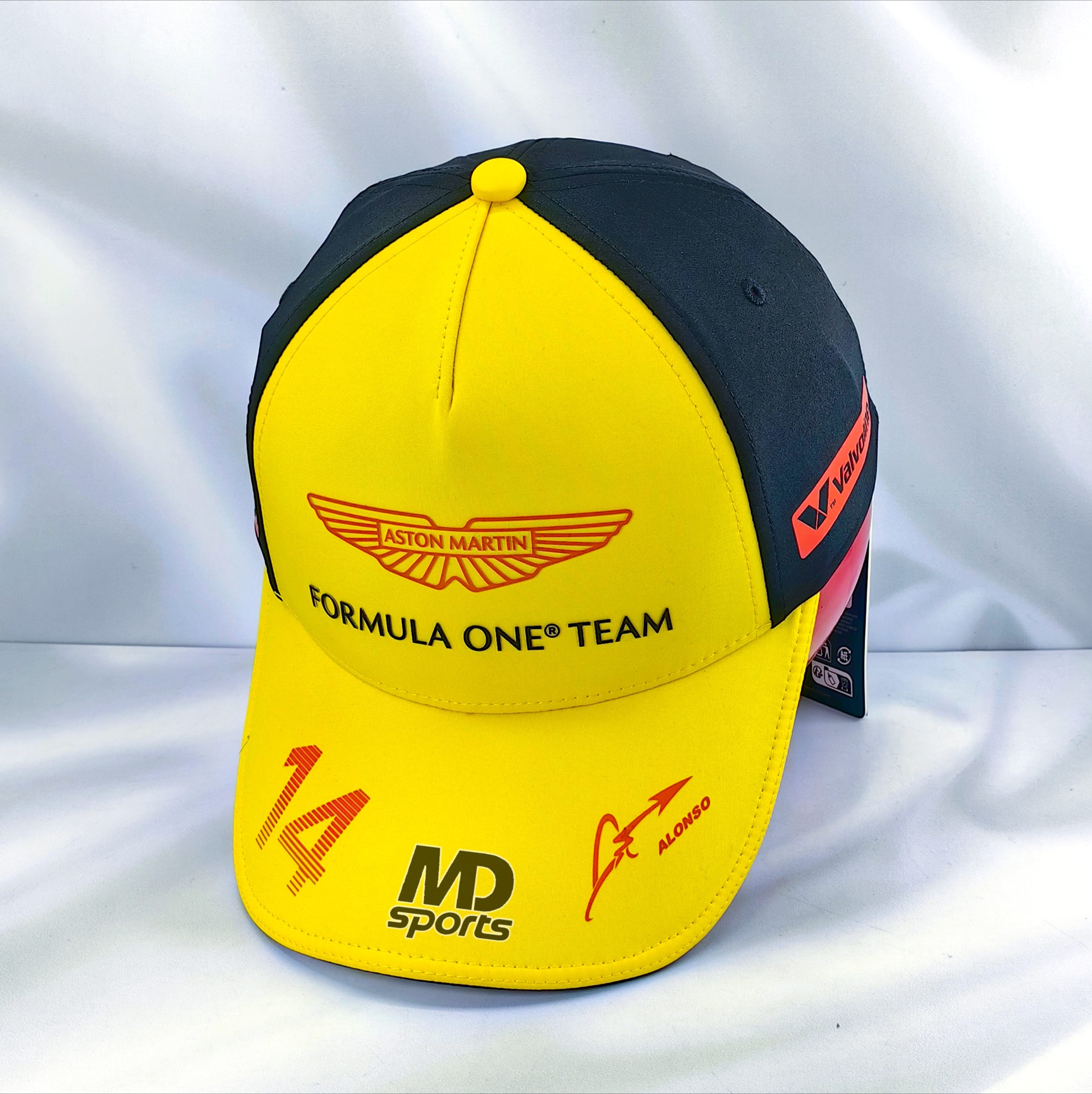 Gorro Stichd Oficial Aston Martin Fernando Alonso GP España 2025