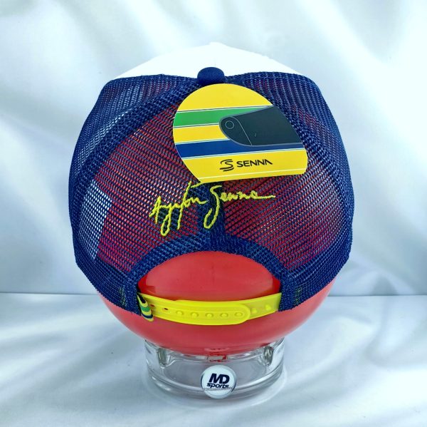 Gorro Jockey Oficial SS Ayrton Senna Trucker Edition - Imagen 5