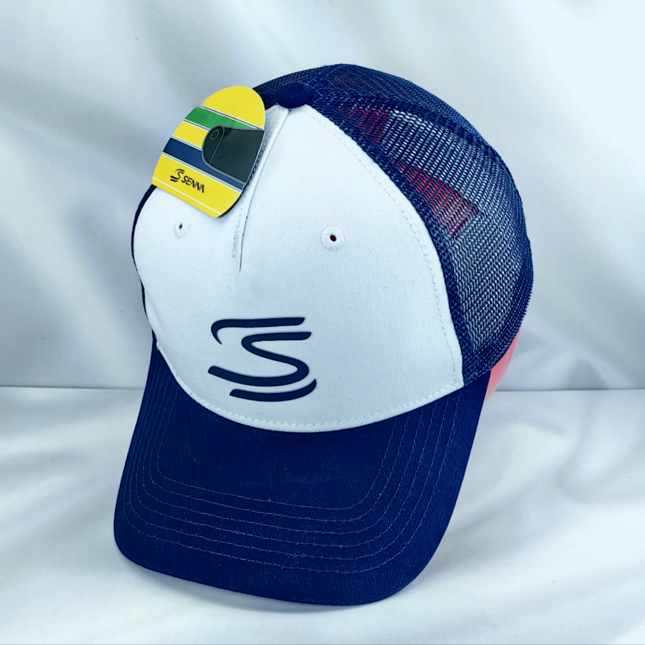 Gorro Jockey Oficial SS Ayrton Senna Trucker Edition