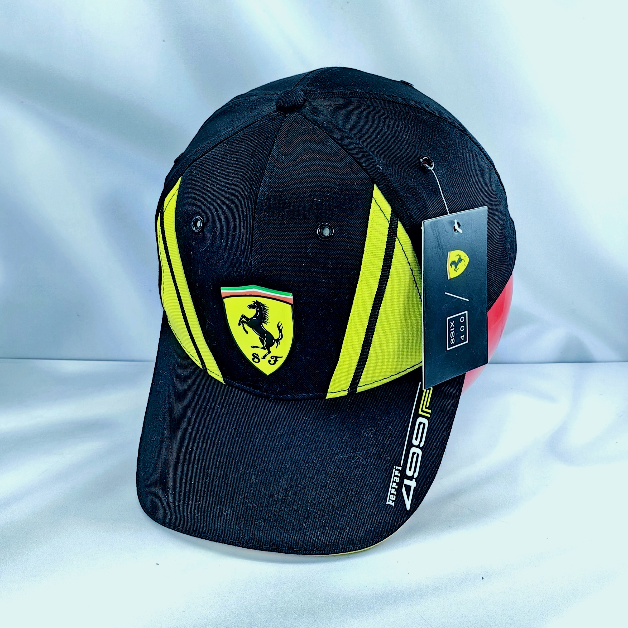 Gorro 8six Oficial Ferrari Hypercar WEC 499P Black Edition