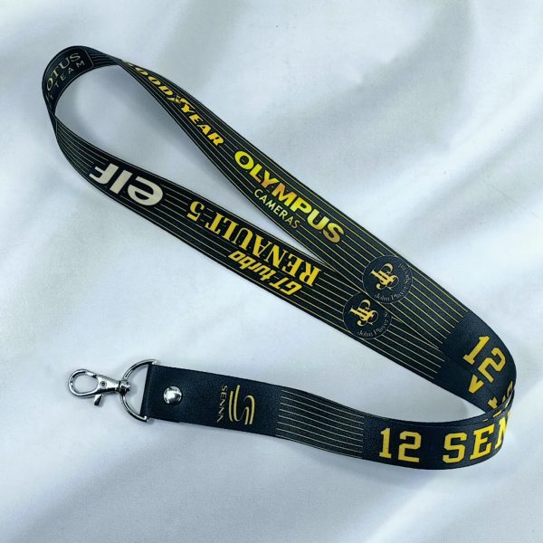 Colgante Lanyard Formula 1 - Ayrton Senna Retro Lotus 1985