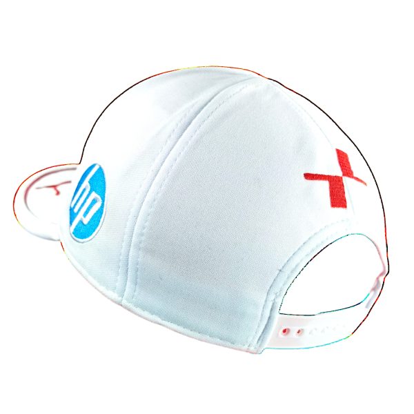 Gorro Scuderia Ferrari Charles Leclerc 2025 Blanco - Imagen 3