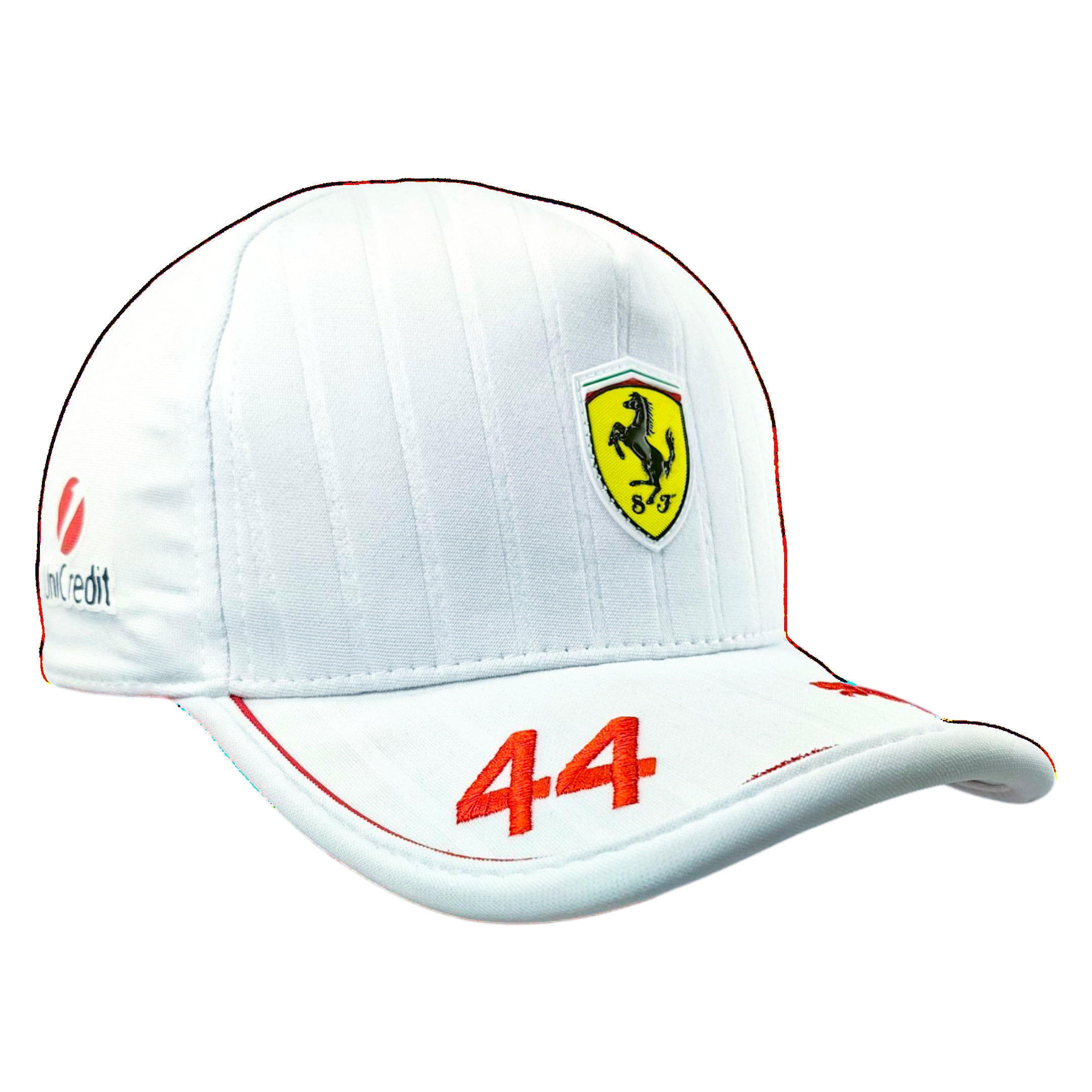 Gorro Scuderia Ferrari Lewis Hamilton 2025 Blanco