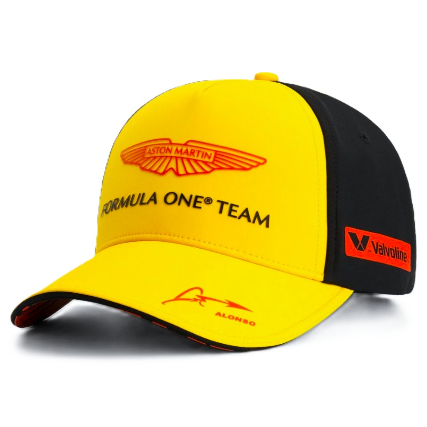 Gorro Stichd Oficial Aston Martin Fernando Alonso GP España 2025