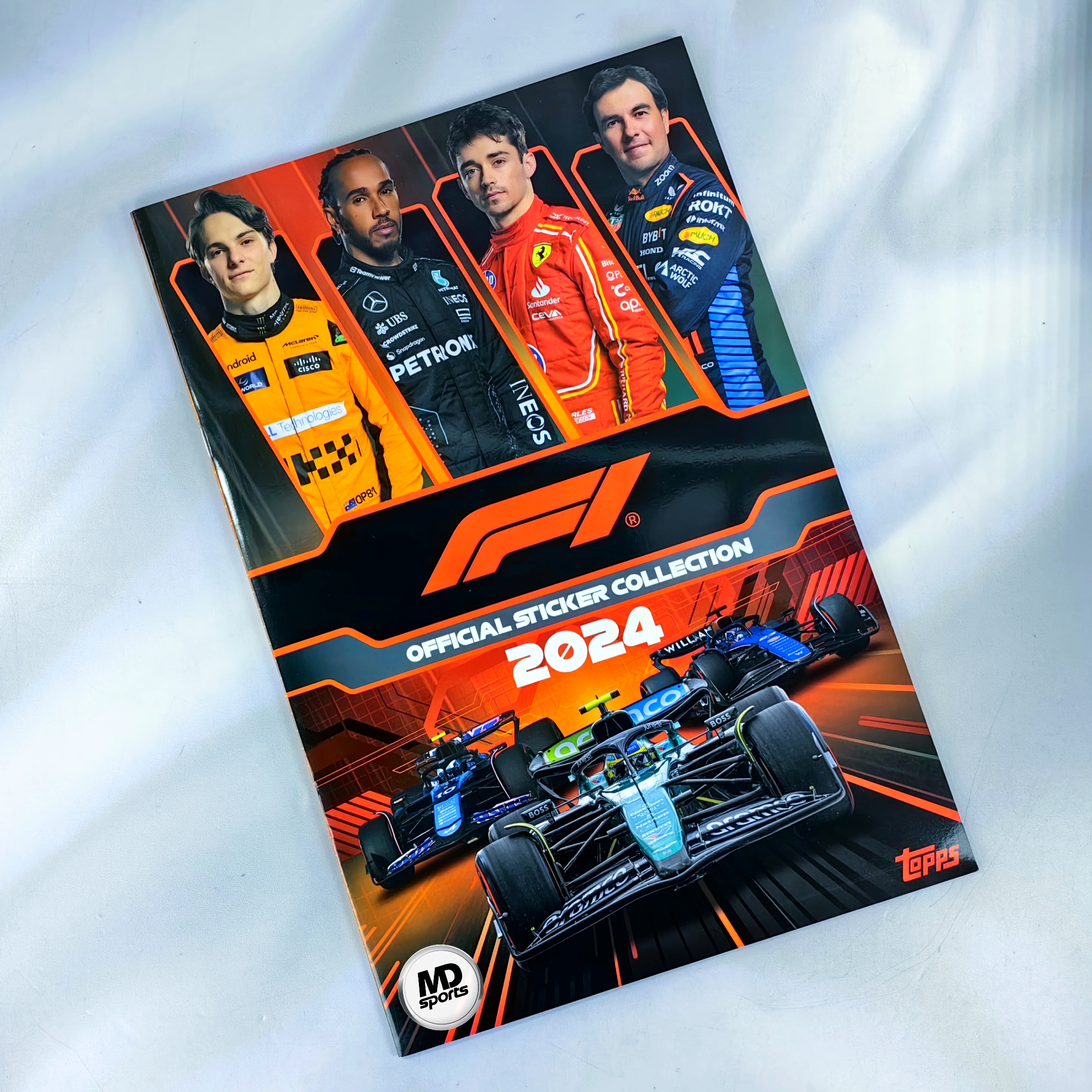 Album TOPPS Formula 1 Temporada 2024 Completo a Pegar (Vers. Inglesa)