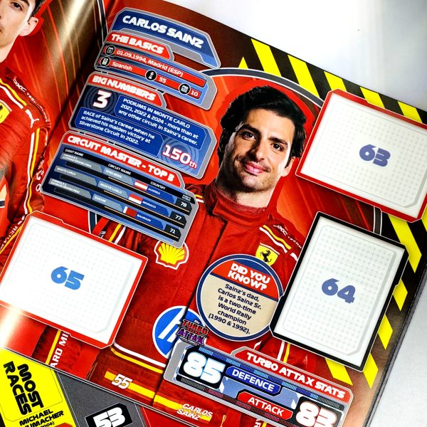 Album TOPPS Formula 1 Temporada 2024 Completo a Pegar (Vers. Inglesa) - Imagen 6