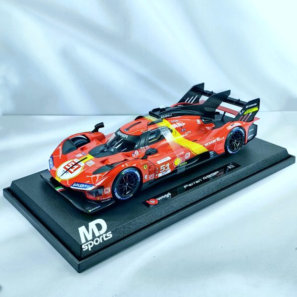 Ferrari 499p LeMans Winner 2023 #51 Caja Normal Burago 1:18