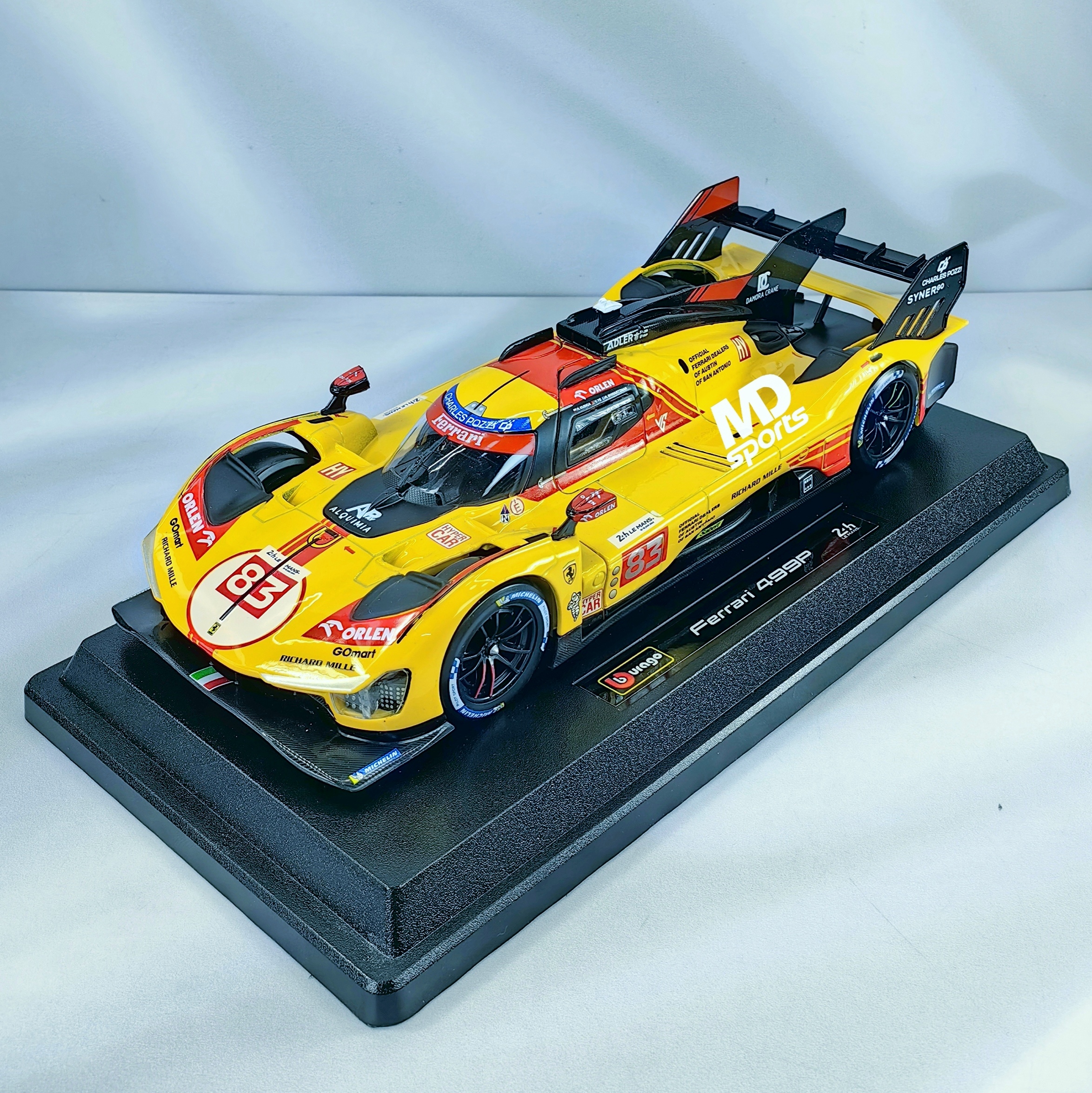 Ferrari AF Corse 499P LeMans 2024 #83 Caja Normal Burago 1:24