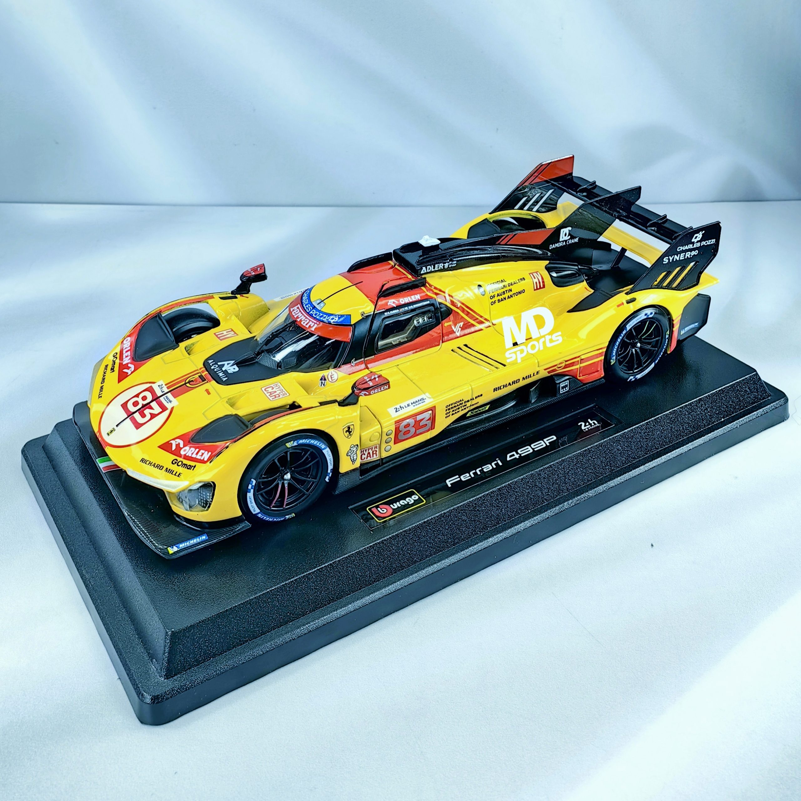 Ferrari AF Corse 499P LeMans 2024 #83 Caja Normal Burago 1:24 - Imagen 4