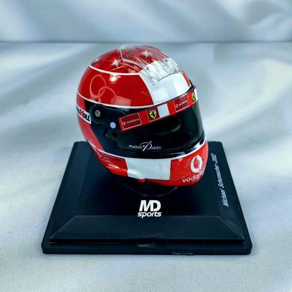 Casco Formula 1 Michael Schumacher Ferrari 2002 Spark 1:5 - Imagen 2
