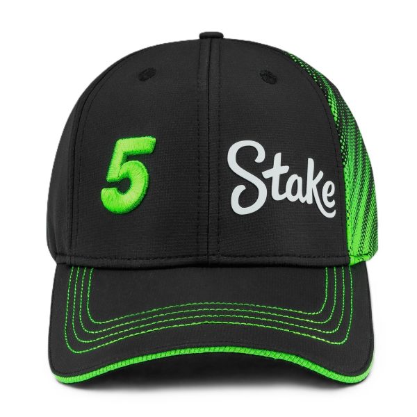 Gorro Code Oficial Stake Sauber Gabriel Bortoleto 2025 - Imagen 2