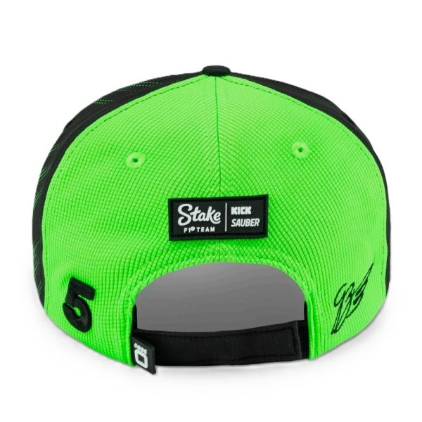 Gorro Code Oficial Stake Sauber Gabriel Bortoleto 2025 - Imagen 3