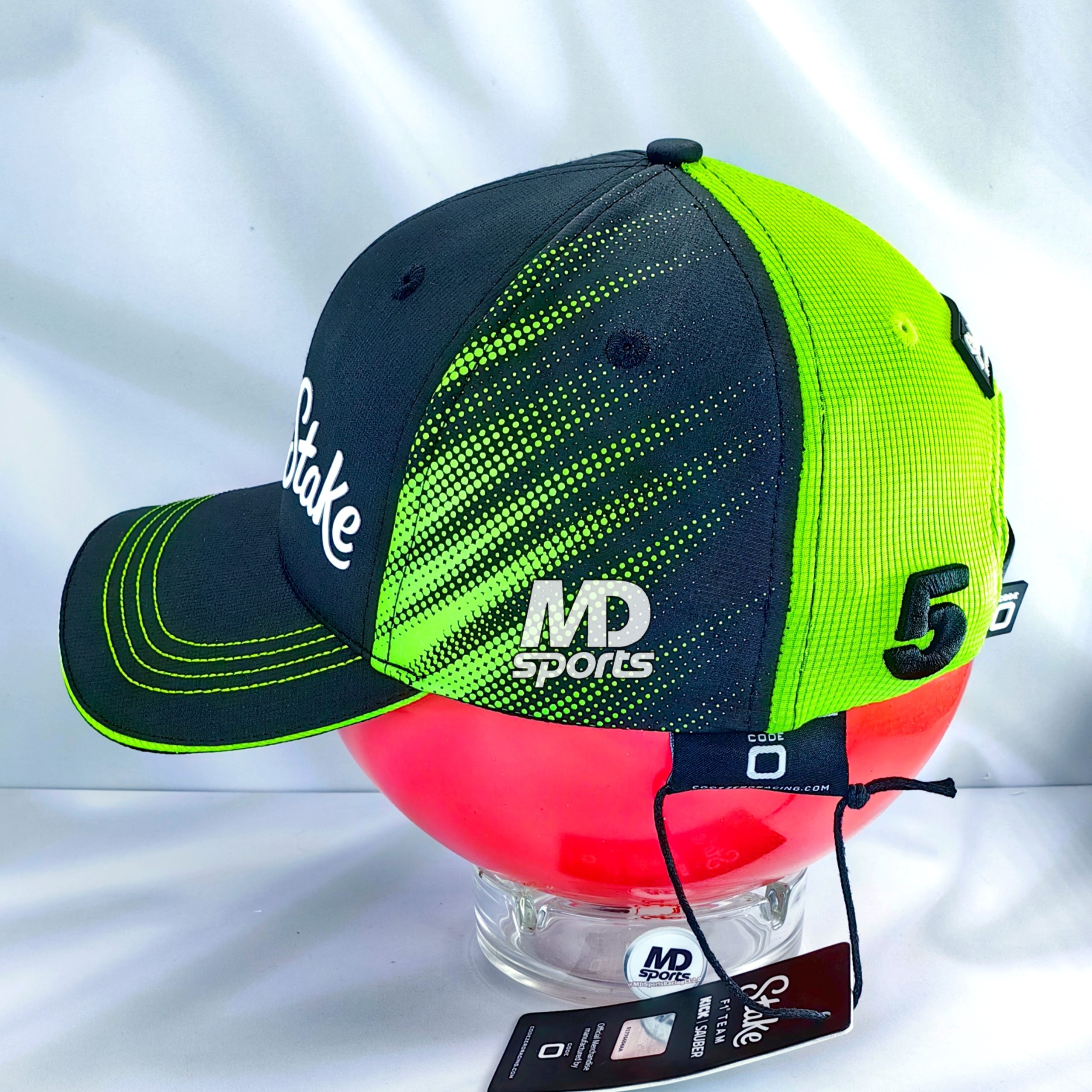 Gorro Code Oficial Stake Sauber Gabriel Bortoleto 2025 - Imagen 4