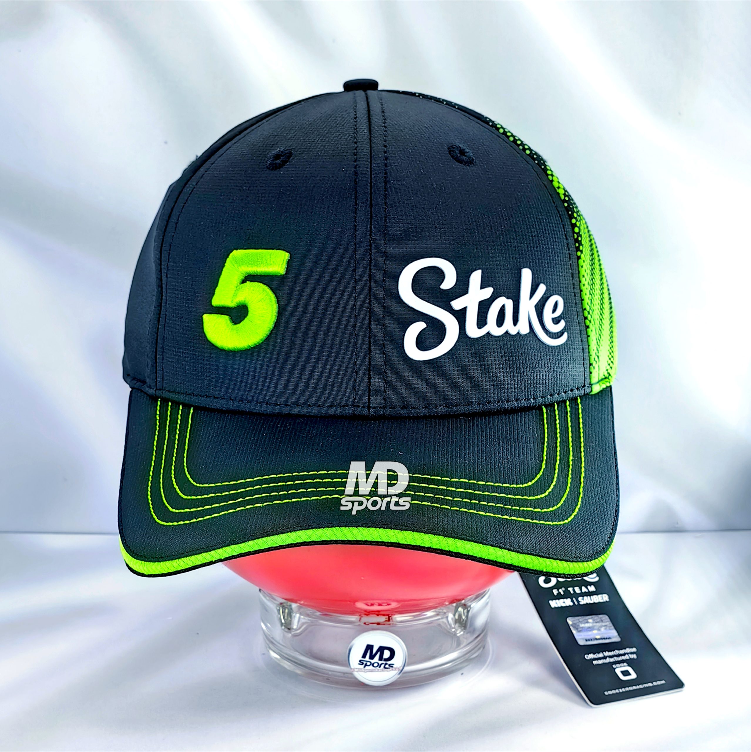 Gorro Code Oficial Stake Sauber Gabriel Bortoleto 2025