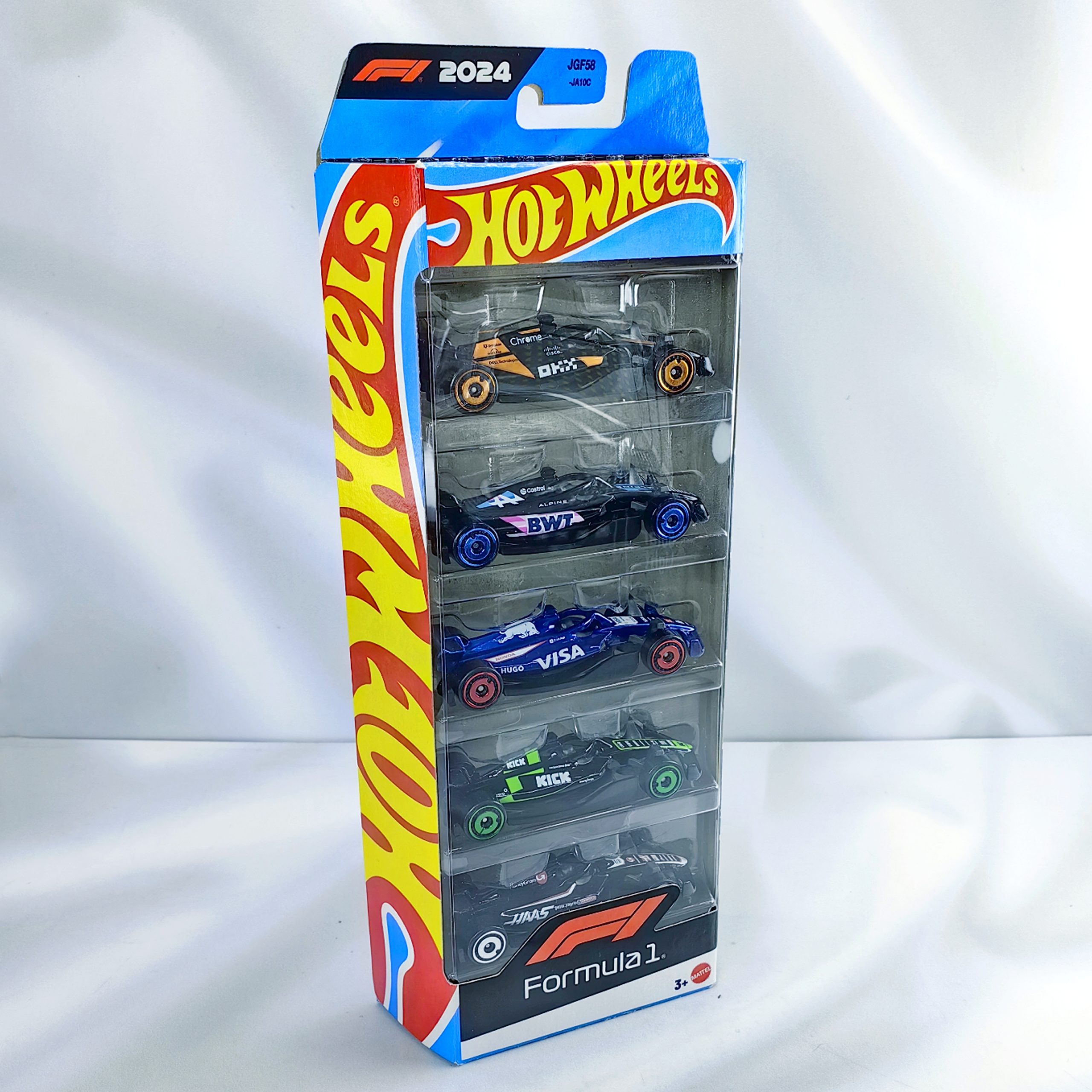 Pack Autos Formula 1 2024 HotWheels 1:64