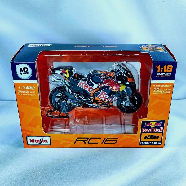 Moto GP RedBull KTM RC16 2023 #33 Brad Binder Maisto 1:18 - Imagen 5