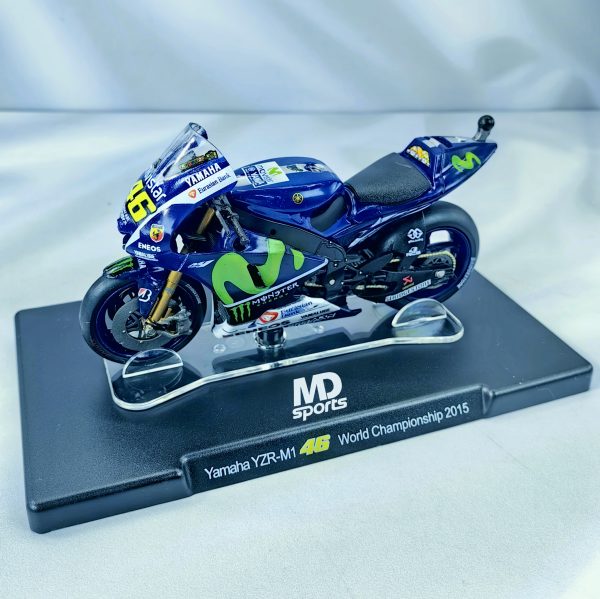 Moto GP Yamaha YZR-M1 2015 #46 Valentino Rossi 1:18 - Imagen 3