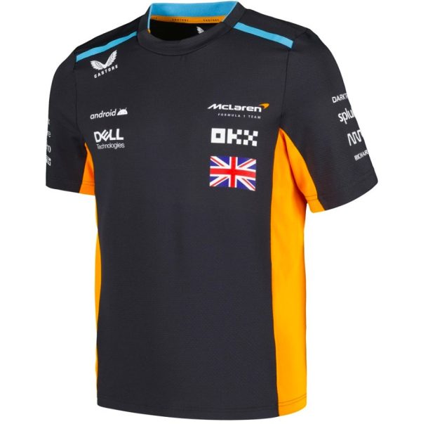 Polera CASTORE Mclaren F1 Team #4 Lando Norris Oficial 2023 - Imagen 3