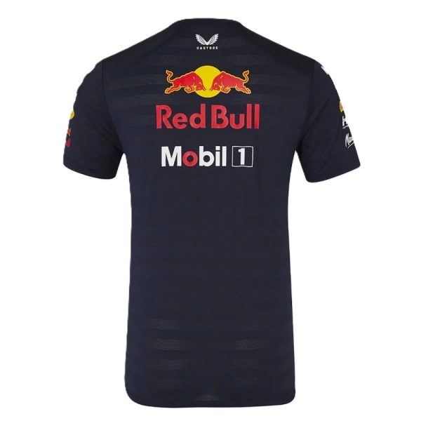 Polera CASTORE Oficial Oracle RedBull Racing Team 2025 Azul - Imagen 2