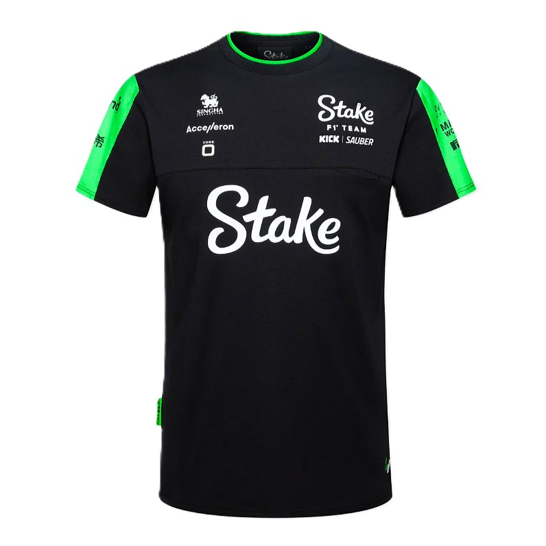 Polera CODE Oficial Team Stake Kick Sauber 2024