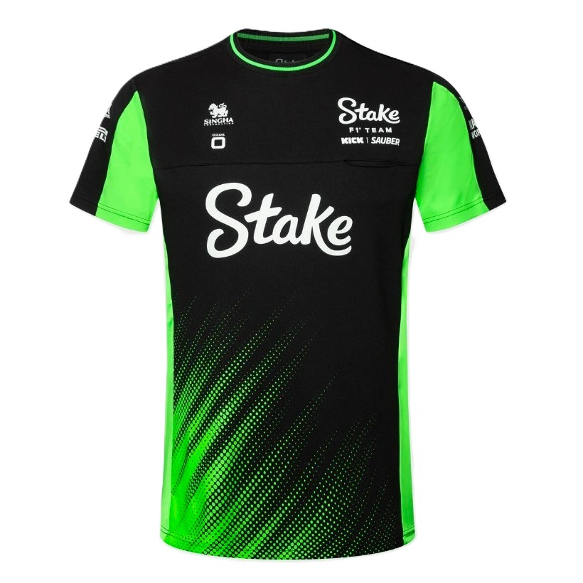 Polera CODE Oficial Team Stake Kick Sauber 2025