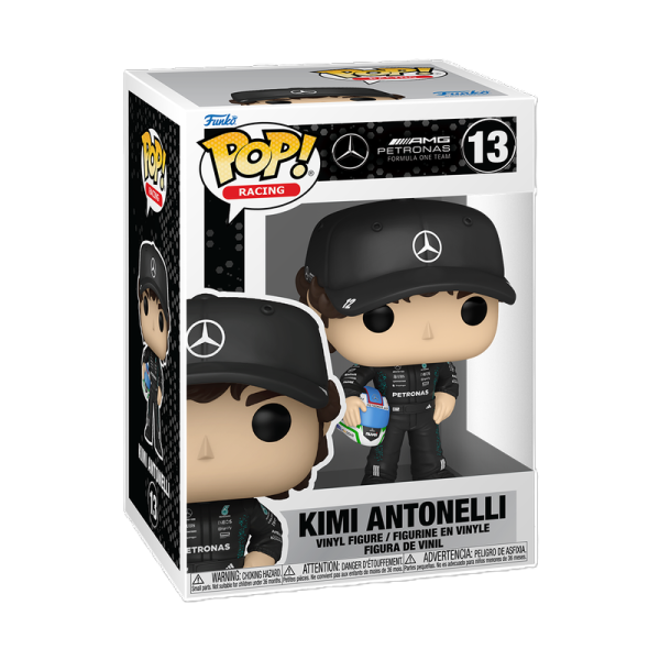 Funko Formula 1 Kimi Antonelli Mercedes 2025 - Imagen 2