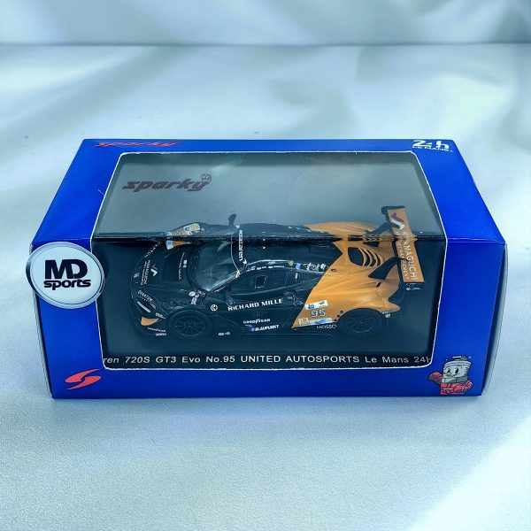 Mclaren 720s GT3 Lemans 2024 #95 Nico Pino Caja Acrilica Spark 1:64 - Imagen 2