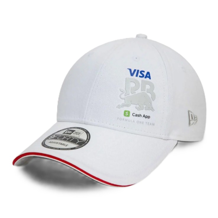 Gorro NEW ERA Oficial Visa Cash App Redbull Racing Flawless White 2024