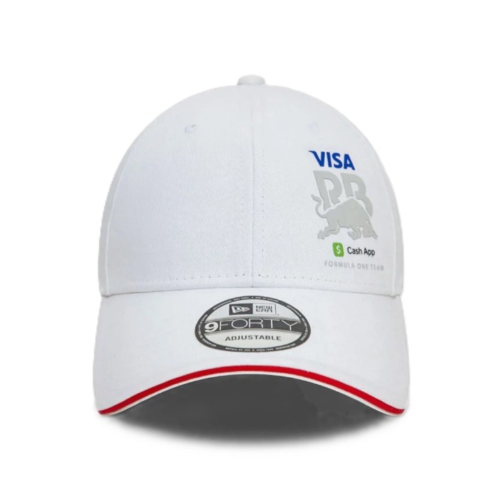 Gorro NEW ERA Oficial Visa Cash App Redbull Racing Flawless White 2024