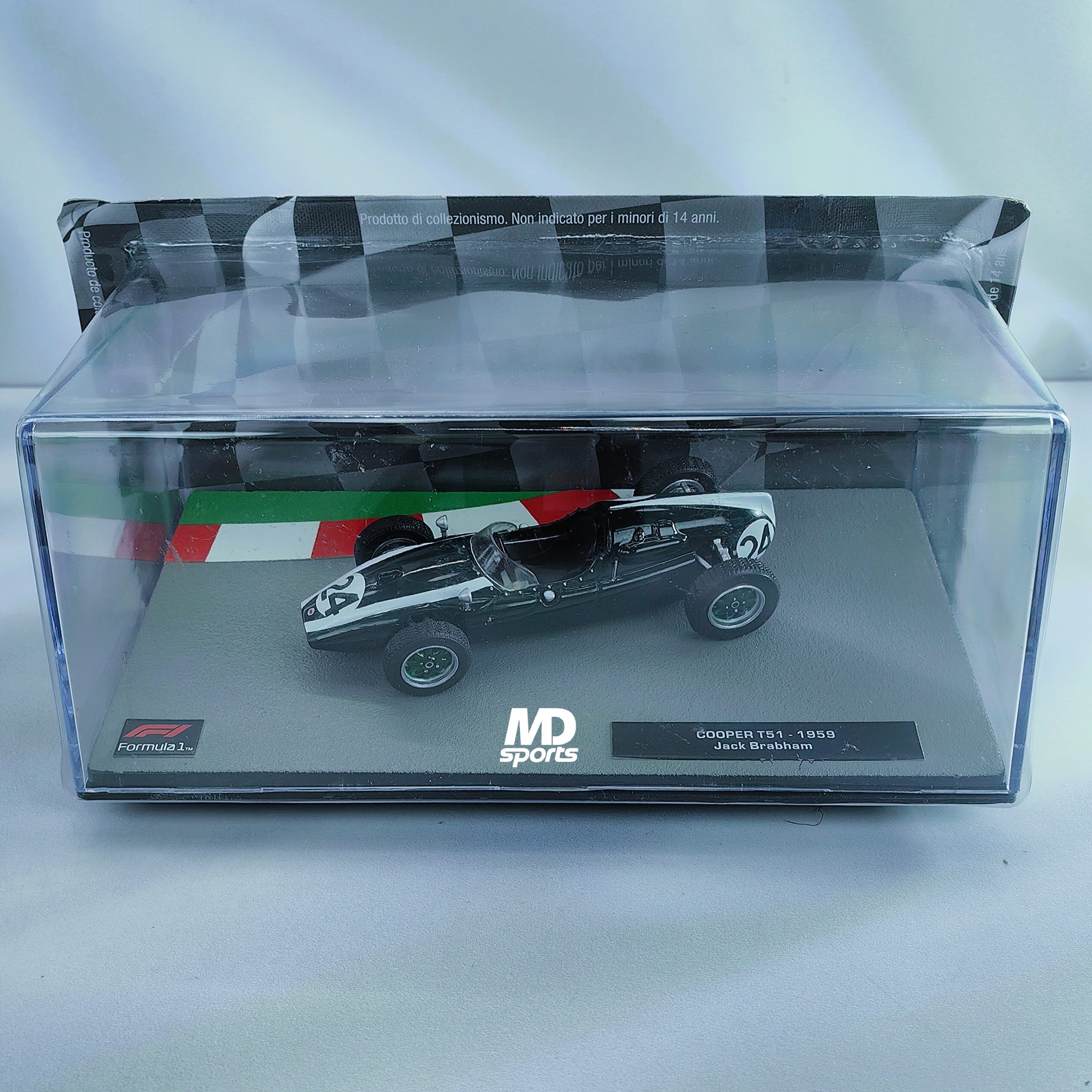 Cooper T51 1959 #24 Jack Brabham Caja Acrilica Altaya 1:43