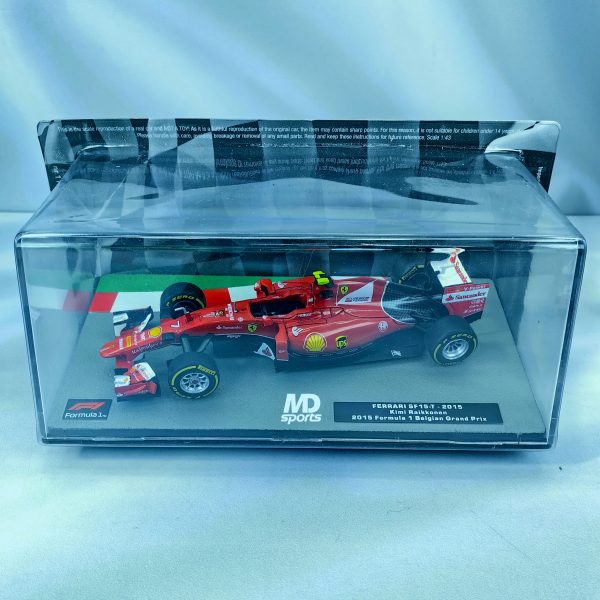 Ferrari SF15T 2015 #7 Kimi Raikkonen Caja Acrilica Altaya 1:43