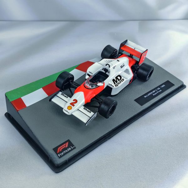 Mclaren Mp4/2B 1985 #2 Alain Prost Caja Acrilica Altaya 1:43