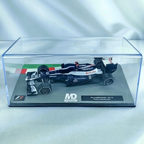 Williams FW34 2012 #18 Pastor Maldonado Caja Acrilica Altaya 1:43 - Imagen 2