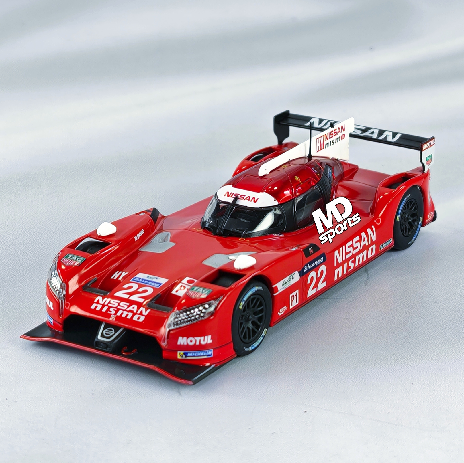 Nissan GTR LM Nismo 24H Lemans 2015 #22 Caja Acrilica Altaya 1:43